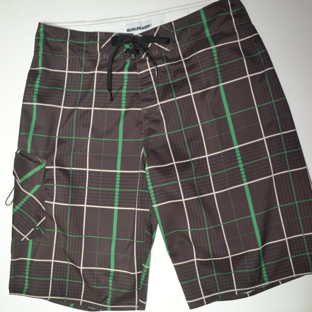 Quiksilver 20" Men's Surfsilk Boardshorts Size M Like New!